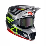 Motokrossikiiver prillidega LEATT KIT MOTO 7.5 V25 STEEL M