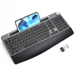 Juhtmevaba ergonoomiline JOYACCESS klaviatuur ja hiir, 2,4G