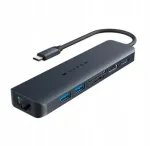 Hyper HyperDrive EcoSmart Gen.2 USB-C jagaja, 7 &uuml;hendust, 100W PD