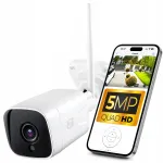 V&auml;liskaabel IP-kaamera WiFi 5 MP, inimeste tuvastuse ja heliga