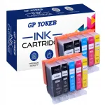 Tindikassetid, 10 tk, sobivad PGI-520, CLI-521, MP550, MP620, MP630, MP640, MP980, MP990, MX870, MX860 jaoks