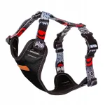 Suurte koerte rakmed GUARD HARNESS, 46&ndash;64 cm, 30 mm, mustad, Ukory