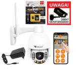 ORLLO Z7 PRO 3MP GSM SIM IP-kaamera p&ouml;&ouml;rleva peaga, 64GB kaardilugeja ja toiteplokk