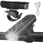 Jalgratta eesmine LED tuli USB ja valgussensoriga