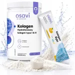 H&uuml;drol&uuml;&uuml;situd kollageeni I ja III t&uuml;&uuml;p pulber 600 g 30 portsjonit OSAVI