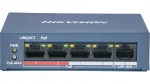 Hikvision PoE v&otilde;rgul&uuml;liti, 4 PoE porti, 1 LAN port, kuni 4 IP kaamerat (10/100 Mbps)