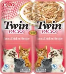 INABA TWIN kassipasteet tuuni ja kanaga, 2 x 40 g