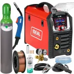 Keevitusseade Synergy Ideal MIG 201 LCD MMA MAG TIG Lift 2T 4T komplekt