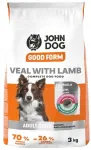 GOOD FORM kuiv koeratoit vasikaliha ja lambalihaga, John Dog, 3 kg