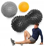 Sensorilised massaažipallid Trex Sport, 3 tk