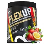 Muscle Clinic Flex Up kollageen 400 g, maasika-laimi maitsega, liigeste ja juuste toetuseks