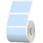 Kleepuvad sinised etikettid 40x30 mm, sobib Phomemo M110, M122, M220, termilised
