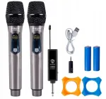 Juhtmevaba professionaalne mikrofon G-MARK X220U, t&ouml;&ouml;raadius 20&ndash;30 m