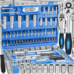 Padrunite komplekt 108 tk 1/4" 1/2" koos TORX otsikutega