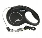 Automaatne koerarihm FLEXI Classic M, 5 m, kuni 20 kg, must