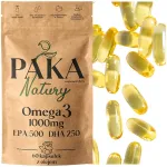 Omega 3 1000mg EPA 500 DHA 250 vitamiin E-ga, rasvhapped s&uuml;damele