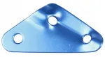 Telgin&ouml;&ouml;ri klambrid Triangle 65, sinised, 12 tk