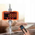 T&ouml;&ouml;stuslikud LCD rippuvad kaalud kuni 2000 kg, kuivaku laadija ja kaugjuhtimispuldiga