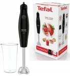 TEFAL TURBOMIX HB121838 k&auml;sihakker, must, 350W, 2 tera