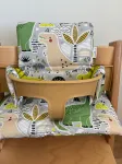 Puuvillane padjakate Stokke Tripp Trapp 2in1, roheliste dinosaurustega