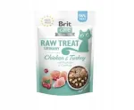 BRIT Care Raw Treat Urinary kassidele liofiliseeritud kanaliha ja kalkun, 40 g