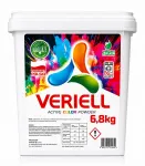 Pesupulber VERIELL Active Color, 6,8 kg, v&auml;rvilistele kangastele