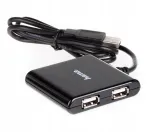 USB jaotur Hama, 4 pesa, 480 Mbit/s, USB 2.0