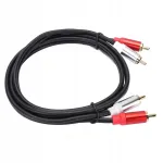 Stereo-kaabel 3,3 m, mees-mees, tsink-sulam, PVC