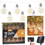 P&auml;ikese aia rippvalgusti 10 LED, soe valge, 3,8 m