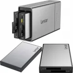 Lexar Professional Workflow Go 2TB SSD kahe SD kaardilugejaga