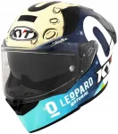 Mootorratturi kiiver KYT R2R MAX FOGGIA MUGELLO 2022 replika, ECE 22-06, suurus L