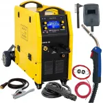 Keevitusmasin MAGNUM MIG 280A ALU, LCD, s&uuml;nergiline, 4 rulli s&ouml;&ouml;te