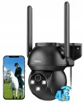 V&auml;liseks kasutuseks IP-kaamera SIM-kaardiga, 3MP, 4&times; suum, 4G/5G LTE, 2K, 24/7 valve