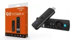 Android TV Stick Q8 4K UHD meediapleier, WiFi 6, h&auml;&auml;ljuhtimine, Netflix, YouTube