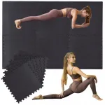 Libisemiskindel spordimatt FIT, 180x120 cm, kokkupandav