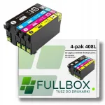 Epson WorkForce Pro WF-C4310DW / WF-C4810DTWF tindikassetid, 408L pigmendilised, 4 tk