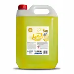 Paksu koostisega ja k&auml;tele &otilde;rn sidruniga n&otilde;udepesuvahend, 5 l
