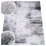 Pehme flanellist vaip, 140x200 cm, mustriga