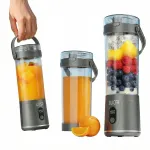 Kaasaskantav USB juhtmevaba blender, hall