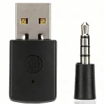 Bluetooth USB adapter k&otilde;rvaklappidele, saatja ja vastuv&otilde;tja, 5.1, sobib PS4/PS5