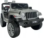 Laste elektriauto JEEP OFF ROAD 4x4, nahast iste, EVA rattad