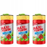 N&otilde;udepesuvahend koos dosaatori ja k&auml;snaga MAXI POWER STRAWBERRY, 3 x 1 l