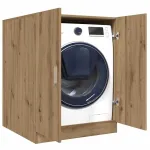 Pesumasina kapp, 70,5x71,5x91,5 cm, oak artisan