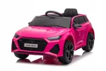Laste elektriauto Audi RS6 GT, roosa, juhiga, EVA ratastega