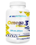 ALLNUTRITION OMEGA 3 STRONG toidulisand, 90 kapslit