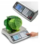Legaliseeritud kaalud 30/15 kg 10/5 g taldrik 31x22 cm, RS232, CPT20 kaubandusele/gastronoomiale