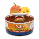 Farmina ND Pumpkin m&auml;rg kassitoit hirvega, 70 g
