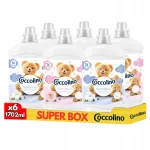 Pesupehmendaja Coccolino Sensitive Cotton Rose, 1702 ml, 74 pesukorrale, 6 tk