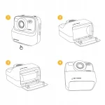 Laste digitaalne instantkaamera, 2 printimisrežiimi, 32GB, 3 paberirulli