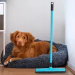 Karvade koguja lemmikloomadele teleskoopvarrega, sinine
